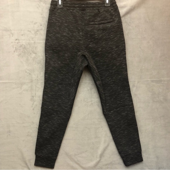The Lost Breed Men’s Logo Heathered Joggers Sweatpants Black White Small - Picture 2 of 11